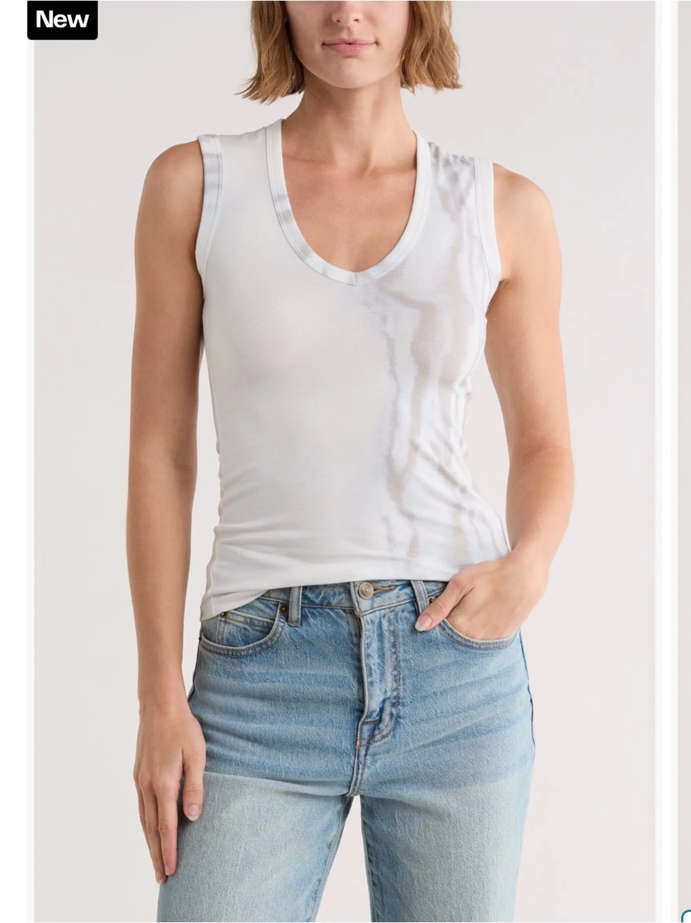 rag & bone Lucy tank in color way Seafoam